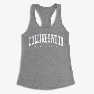 Collingswood New Jersey Urban Vibe Women's Racerback Tank