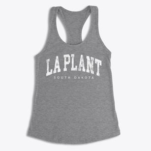 La Plant South Dakota Urban Vibe Women's Racerback Tank