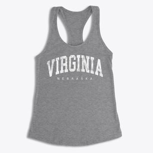 Virginia Nebraska Urban Vibe Women's Racerback Tank