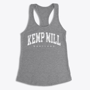 Kemp Mill Maryland Urban Vibe Women's Racerback Tank