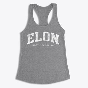 Elon North Carolina Urban Vibe Women's Racerback Tank