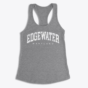 Edgewater Maryland Urban Vibe Women's Racerback Tank