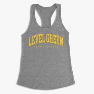 Level Green Pennsylvania Urban Vibe Women's Racerback Tank