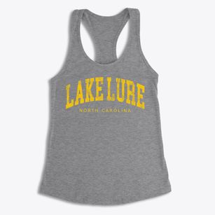 Lake Lure North Carolina Urban Vibe Women's Racerback Tank