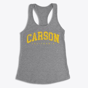 Carson California Urban Vibe Women's Racerback Tank
