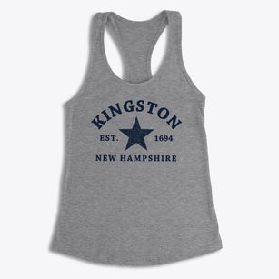 Kingston New Hampshire Star Women's Racerback Tank