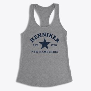 Henniker New Hampshire Star Women's Racerback Tank
