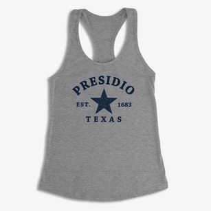 Presidio Texas Star Women's Racerback Tank