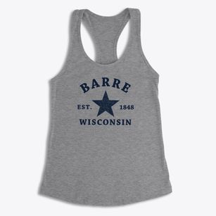 Barre Wisconsin Star Women's Racerback Tank