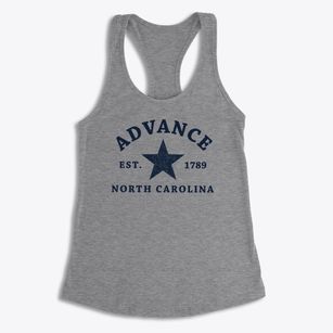 Advance North Carolina Star Women's Racerback Tank
