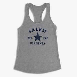 Salem Virginia Star Women's Racerback Tank