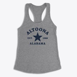 Altoona Alabama Star Women's Racerback Tank