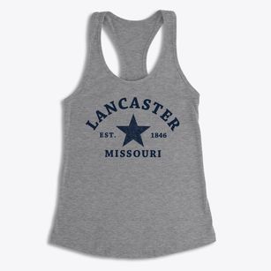 Lancaster Missouri Star Women's Racerback Tank