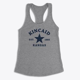 Kincaid Kansas Star Women's Racerback Tank