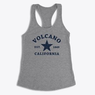 Volcano California Star Women's Racerback Tank