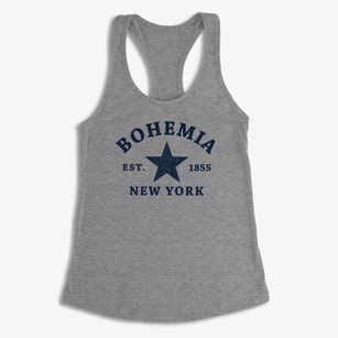 Bohemia New York Star Women's Racerback Tank