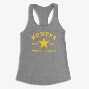 Hunter North Dakota Star Women's Racerback Tank