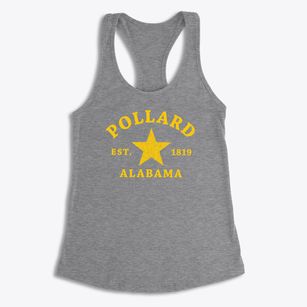 Pollard Alabama Star Women's Racerback Tank