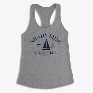 Shady Side Maryland Yacht Club Women's Racerback Tank