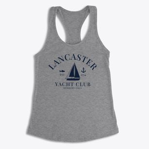 Lancaster Pennsylvania Yacht Club Women's Racerback Tank