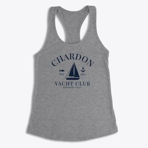 Chardon Ohio Yacht Club Women's Racerback Tank