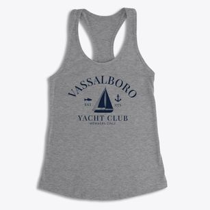 Vassalboro Maine Yacht Club Women's Racerback Tank