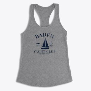 Baden Pennsylvania Yacht Club Women's Racerback Tank