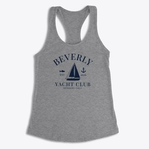 Beverly Massachusetts Yacht Club Women's Racerback Tank