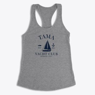 Tama Iowa Yacht Club Women's Racerback Tank