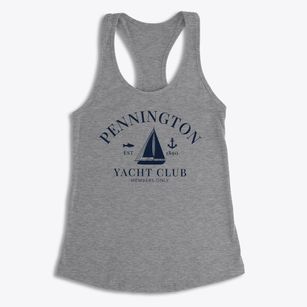 Pennington New Jersey Yacht Club Women's Racerback Tank