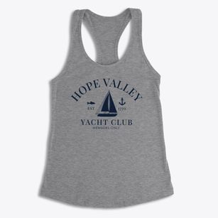 Hope Valley Rhode Island Yacht Club Women's Racerback Tank