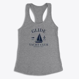 Glide Oregon Yacht Club Women's Racerback Tank