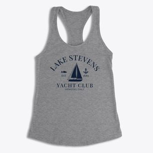 Lake Stevens Washington Yacht Club Women's Racerback Tank