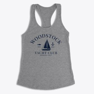 Woodstock Georgia Yacht Club Women's Racerback Tank