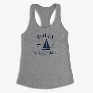 Boley Oklahoma Yacht Club Women's Racerback Tank