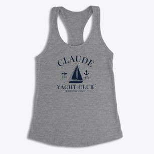 Claude Texas Yacht Club Women's Racerback Tank