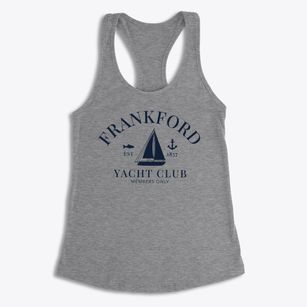 Frankford Delaware Yacht Club Women's Racerback Tank