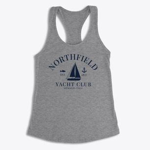 Northfield Wisconsin Yacht Club Women's Racerback Tank
