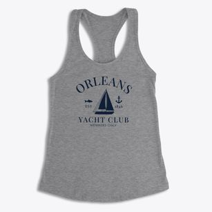 Orleans Iowa Yacht Club Women's Racerback Tank