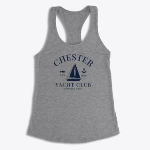 Chester Maine Yacht Club Women's Racerback Tank