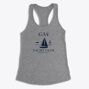 Gas Kansas Yacht Club Women's Racerback Tank