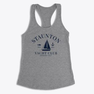 Staunton Indiana Yacht Club Women's Racerback Tank