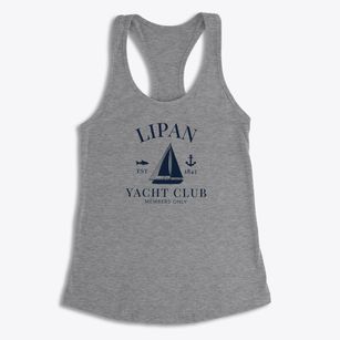 Lipan Texas Yacht Club Women's Racerback Tank