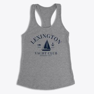Lexington North Carolina Yacht Club Women's Racerback Tank
