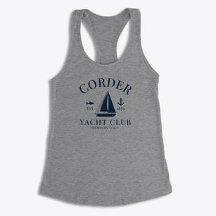 Corder Missouri Yacht Club Women's Racerback Tank