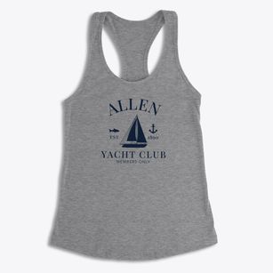 Allen Nebraska Yacht Club Women's Racerback Tank