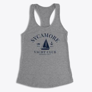 Sycamore Oklahoma Yacht Club Women's Racerback Tank