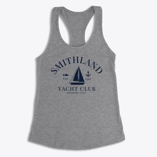 Smithland Kentucky Yacht Club Women's Racerback Tank