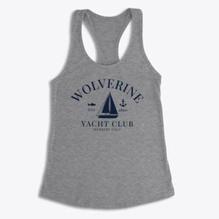 Wolverine Michigan Yacht Club Women's Racerback Tank