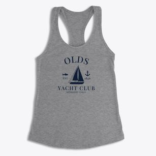 Olds Iowa Yacht Club Women's Racerback Tank